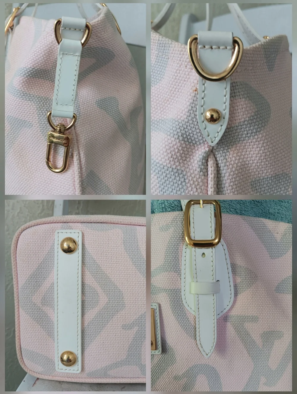 Louis Vuitton Tahitienne Cabas PM Pink Y2K Vintage Limited Edition Tote ✨ EUC - Picture 14 of 16